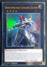 BRANCOMALVAGIO CAVALIERE EXCITON  Ultra Rara in Italiano BLLR-IT068 YUGIOH