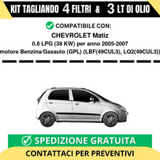 Tagliando per chevrolet matiz - tagliando,