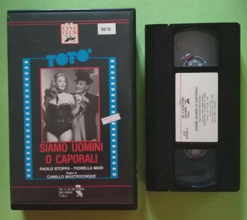 Vhs siamo uomini - vhs,