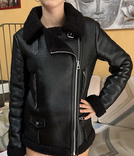 Bershka giacca donna ecopelle - giacca,