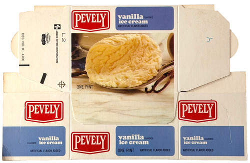 C1970s pevely vanilla gelato - pevely,