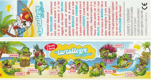 Foglietto bpz kinder - bpz, venice