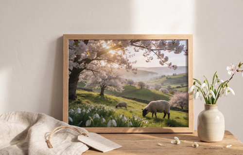 Arte parete primaverile - arte,