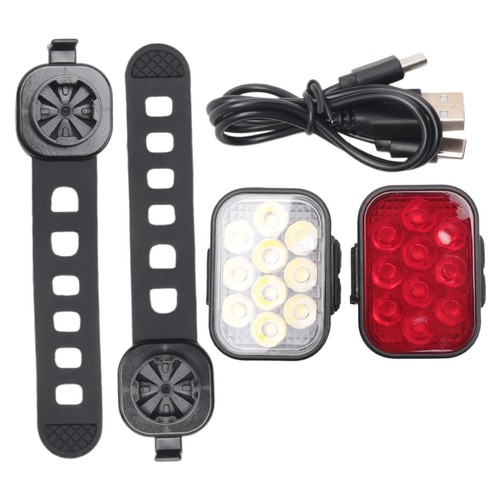 Set luci bici anteriore - luci,