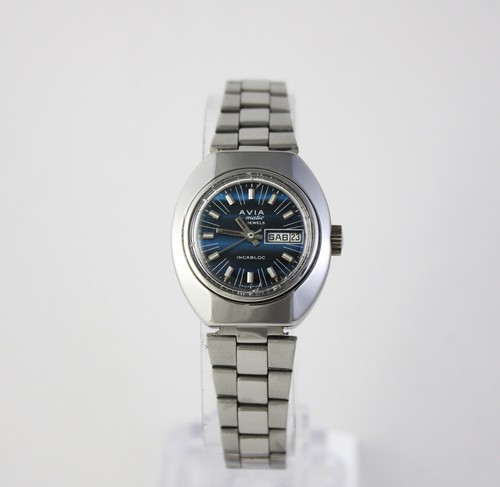 Orologio day date vintage avia - date,
