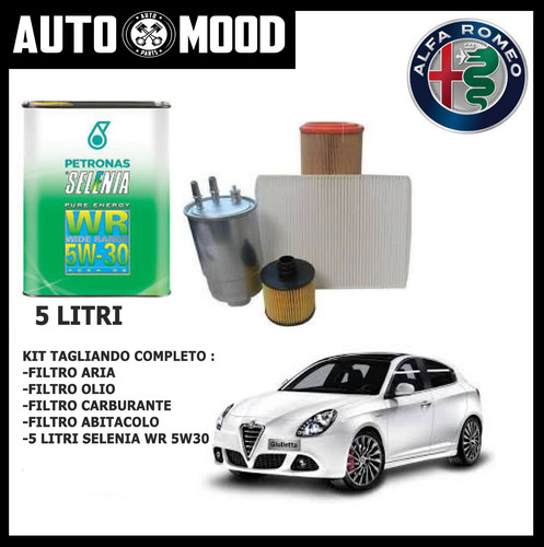 Kit tagliando alfa giulietta - alfa,