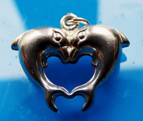Ciondolo delfini argento 925 - 2,