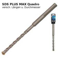Profi Quadro Sds Max Martello S4 per Scavare Punta Trapano Muratura Calcestruzzo