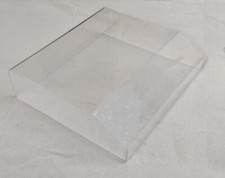 CAPPA NUOVA BRIONVEGA RR126 COPERCHIO DUST COVER  IN PLEXIGLASS TRASPARENTE