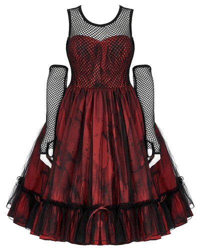 Abito festa strati - abito, goth