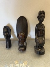 Set 3 Sculture Africane in