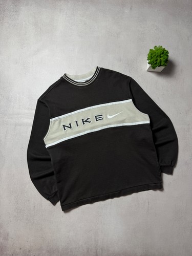 Felpa nike vintage ricamata - felpa,