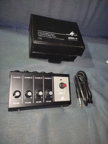 Monacor mmx mixer channels - mmx-4, 4