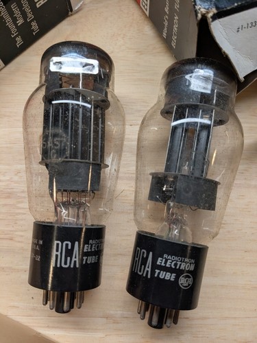 Tubi vuoto rca 6as7g anni - a,