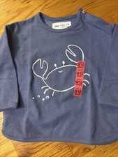 Felpa granchio Zara bambina