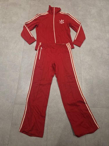 Tuta intera adidas rossa - tuta,
