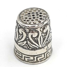 Ditale per sarta in argento