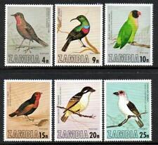 ZAMBIA MNH 1977 Uccellini dello Zambia