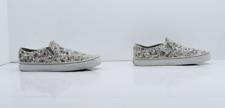 VANS Slip On Basse Usate EU 40 UK 6.5 US Wo's 9 (Cod.CS332) Donna Bianco