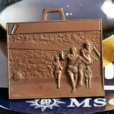 PIN SPILLA DISTINTIVO BROSCHE MEDAGLIA OMEA CALCIO ITALIA FOOTBALL