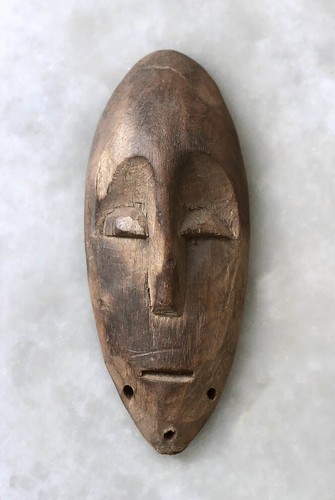 Vecchia maschera passaporto