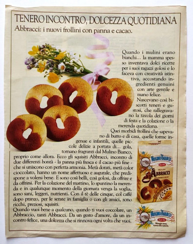 Pubblicita abbracci mulino - pubblicita',