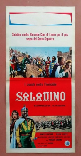 Locandina saladino chahine - saladino,