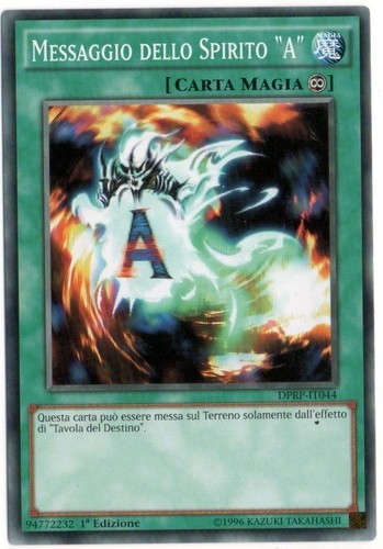 Dprp it044 messaggio - yu-gi-oh!, dprp-it044