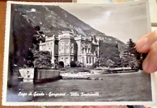 LAGO DI GARDA GARGNANO VILLA FENTRINELLI PROV. DI BRESCIA VIAGG. 1951 -872