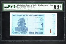 Banconota 1 dollaro ZIMBABWE