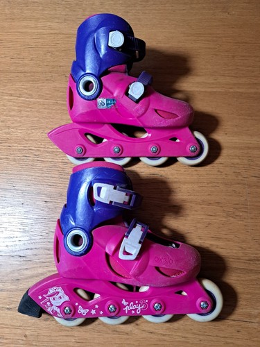 Roller oxelo rosa - oxelo, rosa/blu