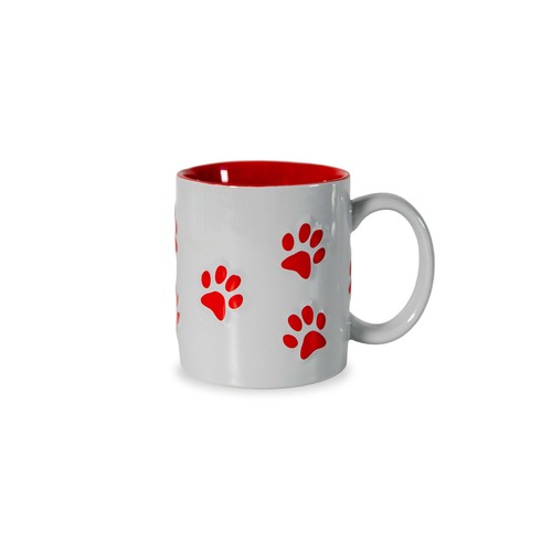 Tazza mug ceramica grigio - mug,