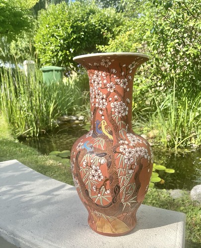 Vase céramique asie décor - asie,