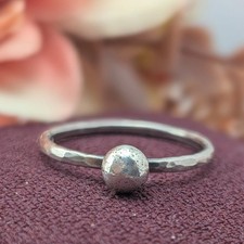 Anello impilabile in argento