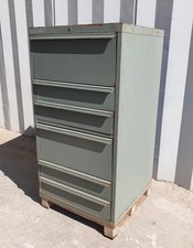 CASSETTIERA IN FERRO PER OFFICINA - 6 CASSETTI