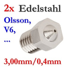 2 ugelli in acciaio inox 0,4