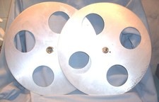 Proiettore cinematografico 35MM 2.000' 15" J & R FILM CO ripresa bobina SPLIT