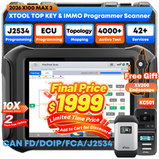 XTOOL X100 MAX2 J2534 ECU