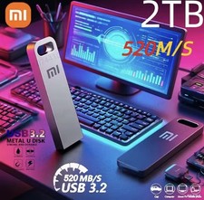 Chiavetta USB 3.2 Pen Drive Transferimento Altissima Velocita in Metallo