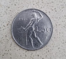 Moneta 50 Lire Repubblica