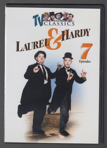 Laurel hardy dvd 7 episodes - hardy,