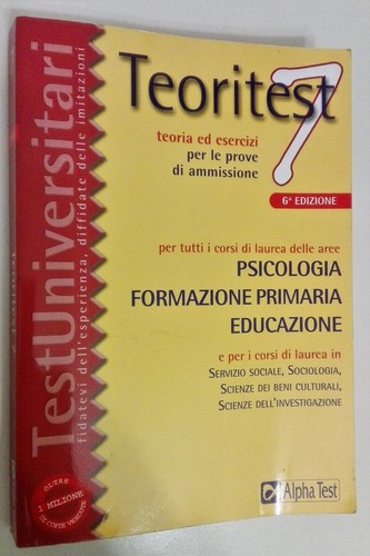 Test universitari - universitari, –