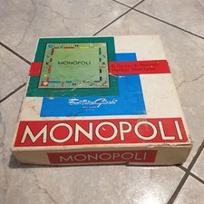 MONOPOLI - GIOCO VINTAGE ANNI 60/70 - SCATOLA QUADRATA - Editrice Giochi