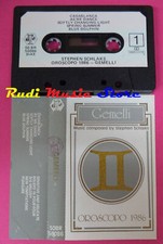 MC STEPHEN SCHLAKS Oroscopo 1986 gemelli italy BABY RECORD no cd lp dvd vhs