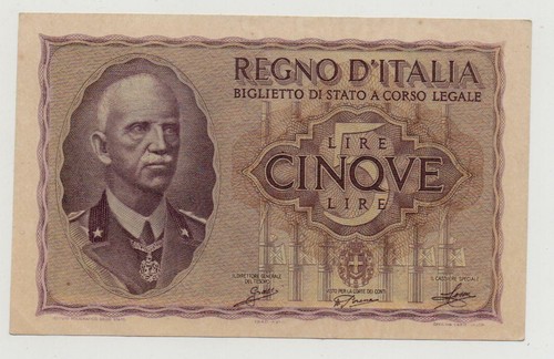 Italy lire 1940 pick - 5,
