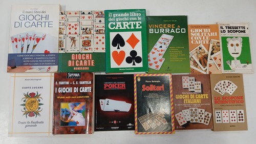 Libri giochi carte - giochi, di