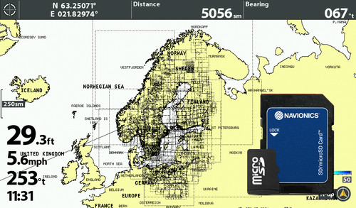 2026 navionics più - più, mappa