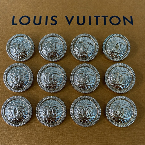 Set bottoni oro - Ø25, mm