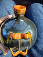 Vaso a fiasco ceramica Galvani