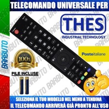 TELECOMANDO UNIVERSALE THES; CLICCA IL TUO MODELLO E LO RICEVERAI GIA PRONTO
